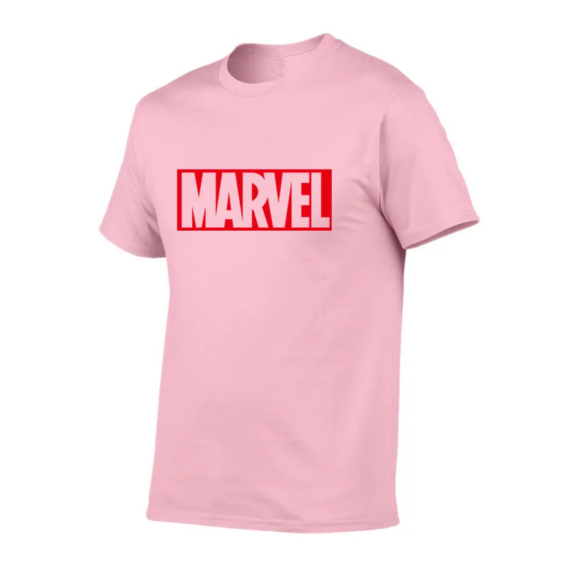 2018 New Fashion MARVEL t Shirt men cotton short sleeves Casual male