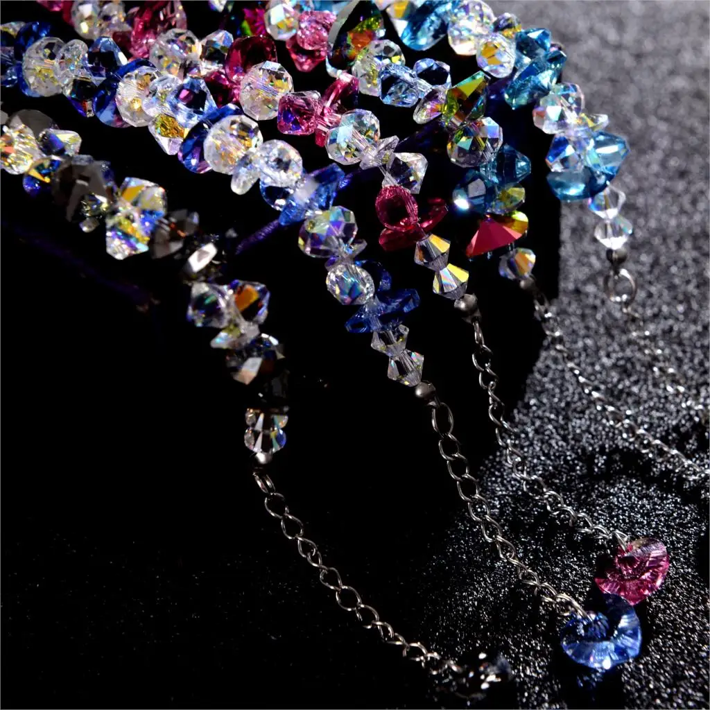 

Magic Colour Crystal from Swarovski Austria crystal Women Bracelets Hand string Fine Jewelry Gift for Lady 4