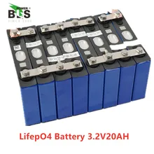 8 шт. lifepo4 3,2 В 20ah 200A Высокая разрядка тока 20ah 3,2 v lifepo4 батарея для электровелосипеда мотор Ремонтный комплект батарей