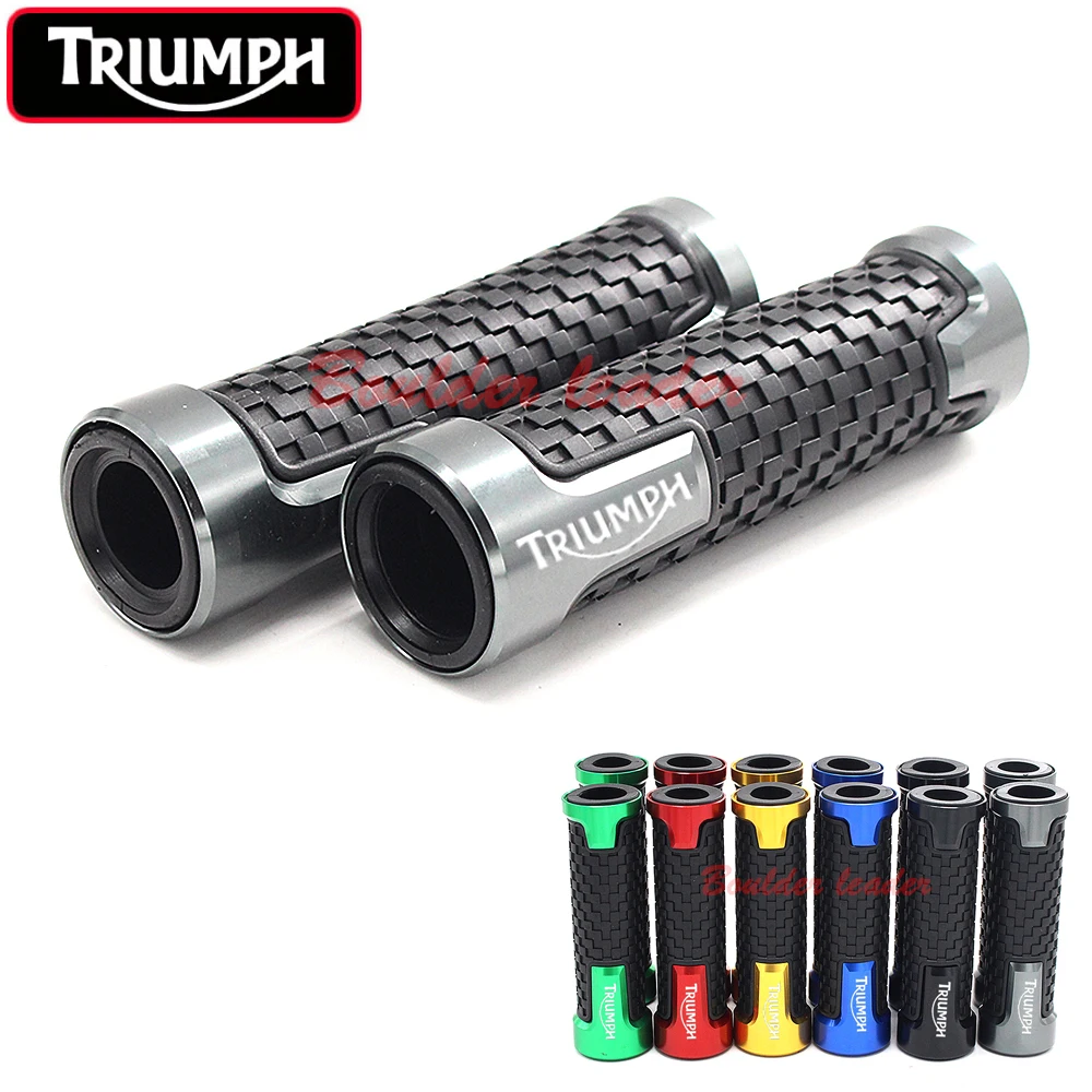 Рукоятка на руль мотоцикла 7/8 '' 22 мм алюминий с ЧПУ для Triumph tiger 800 1050 Street Triple R 675