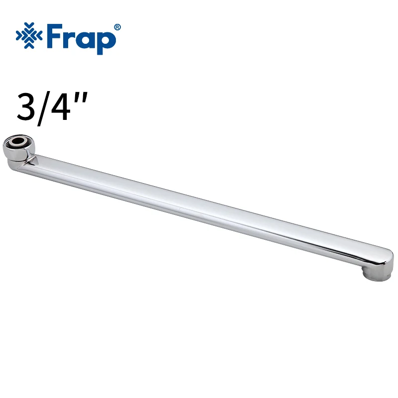 Frap 40cm 3/4'' bathtub faucet pipe spout Faucet brass outlet pipe