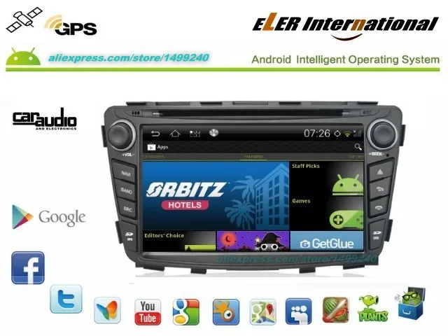 Cheap For Hyundai Verna 2011~2013 - Car Android GPS Navigation Radio TV DVD Player Audio Video Stereo Multimedia System 4