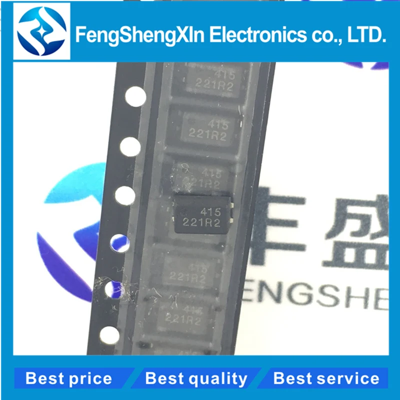 

10pcs/lot New AQY221 AQY221R2V 221R2 SSOP-4 photoelectric coupler