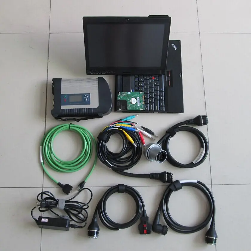 2021.06 Verison SD Connect Compact 4 with HDD/SSD Software Installed Laptop X200T for Mb Star C4 Newest Diagnostic Tool | Автомобили и