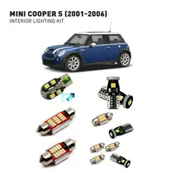 Светодиодные Внутренние огни для mini cooper s 2001-2006 14 шт. Led Автомобильные фары комплект освещения автомобильные лампы Canbus