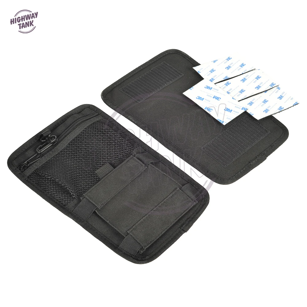  Motorcycle Saddlebag Organizer Hard Bags Storage Case for Harley HD Softail Dyna Touring Road King 