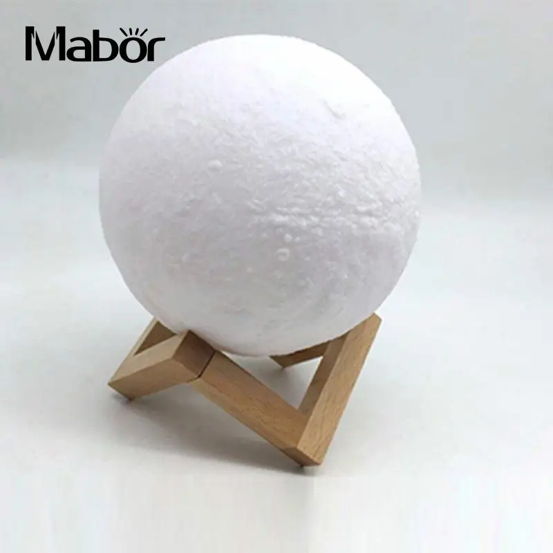 

3D LED Moon Night Light Moonlight Little Colorful Desktop Lamp Decoration
