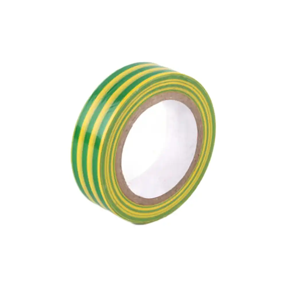 Ground Wire Mark Adhesive Tape Electric Rubber Pvc Yellow Green Double Color Practical Super Adhesive Tape Insulating Tape