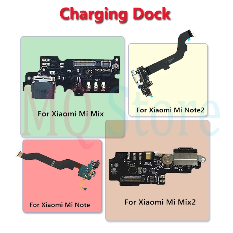 

For Xiaomi Mi Mix2 Note2 Max2 100% New Charger Dock USB Charging Port Plug Flex Cable Replacement Repair Parts