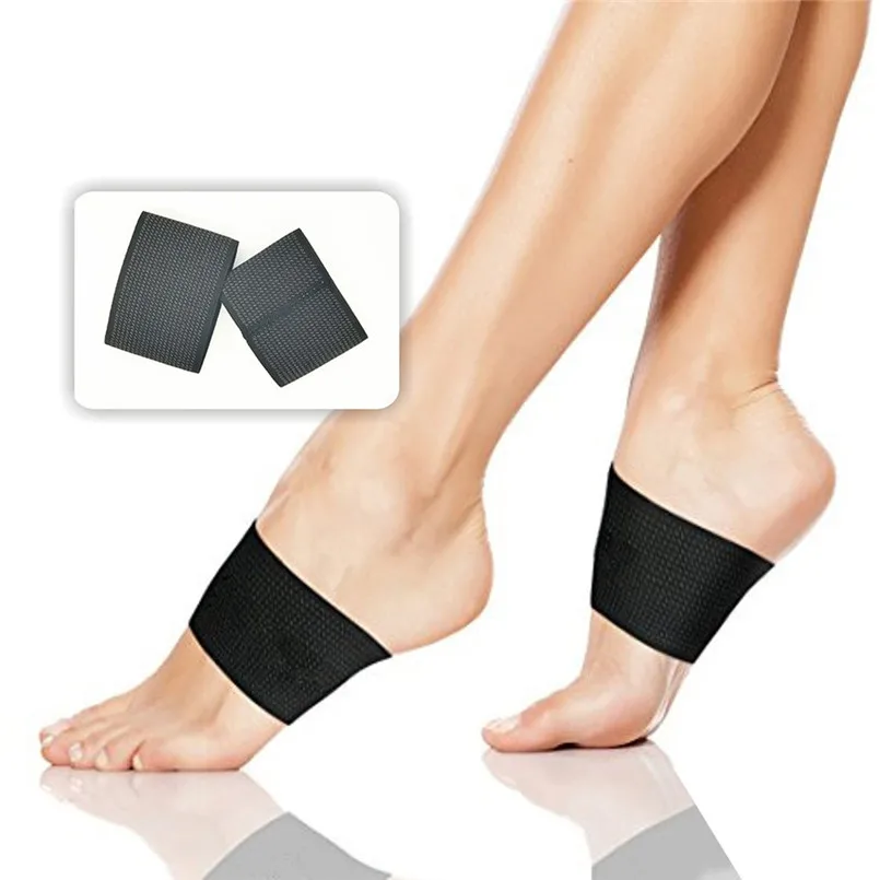 Cushioned Arch Foot Support Decrease Plantar Fasciitis Pain Correction ...