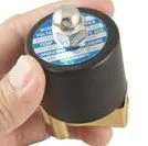 5 шт. 2,5 мм поток пор Пневматический электромагнитный клапан латунь 1/" 2W025-08 24VDC