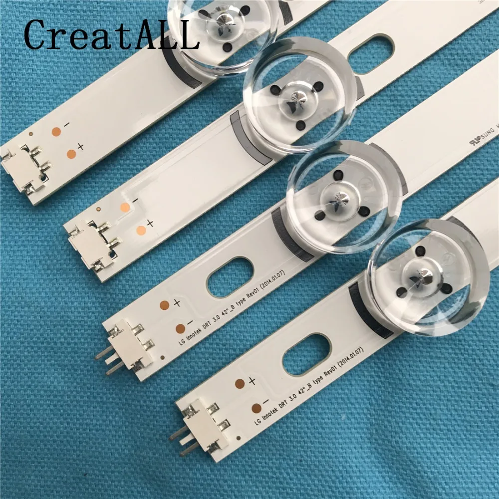 Светодиодная лента для подсветки 8 светодисветодиодный LG 42LY320C LC420DUE INNOTEK DRT 3 0 42