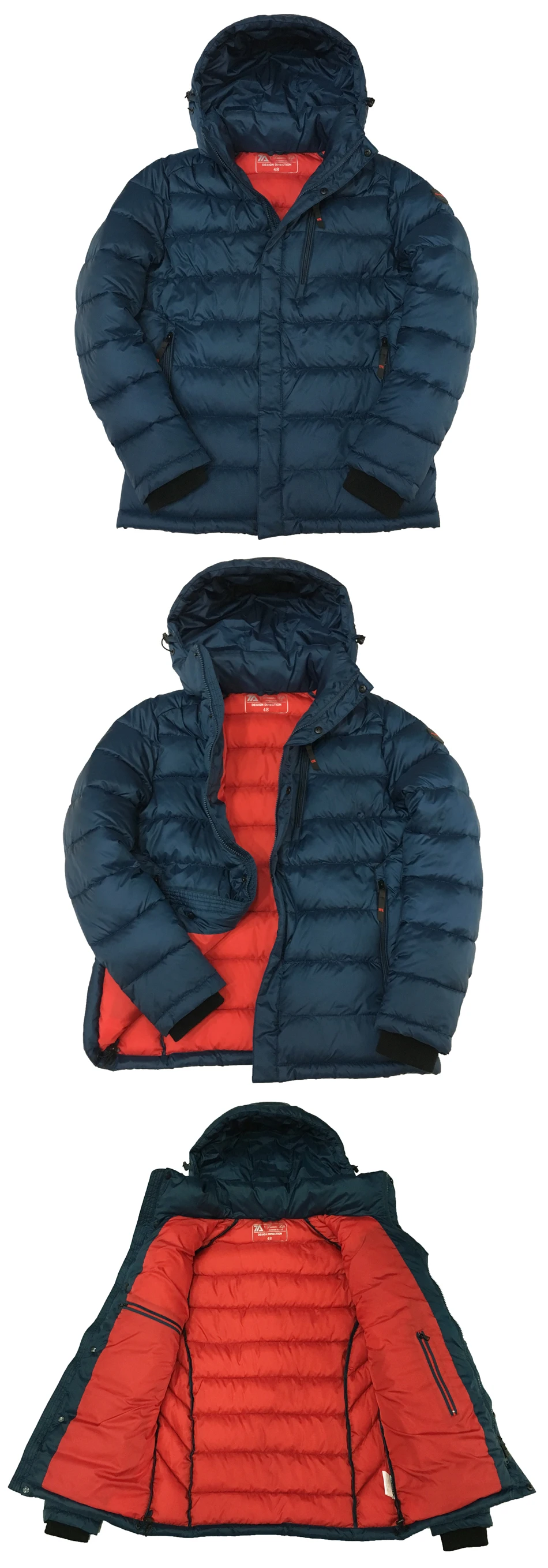 2022 New Winter Jacket Men Polyester Padded Jackets Puffer Jacket ...