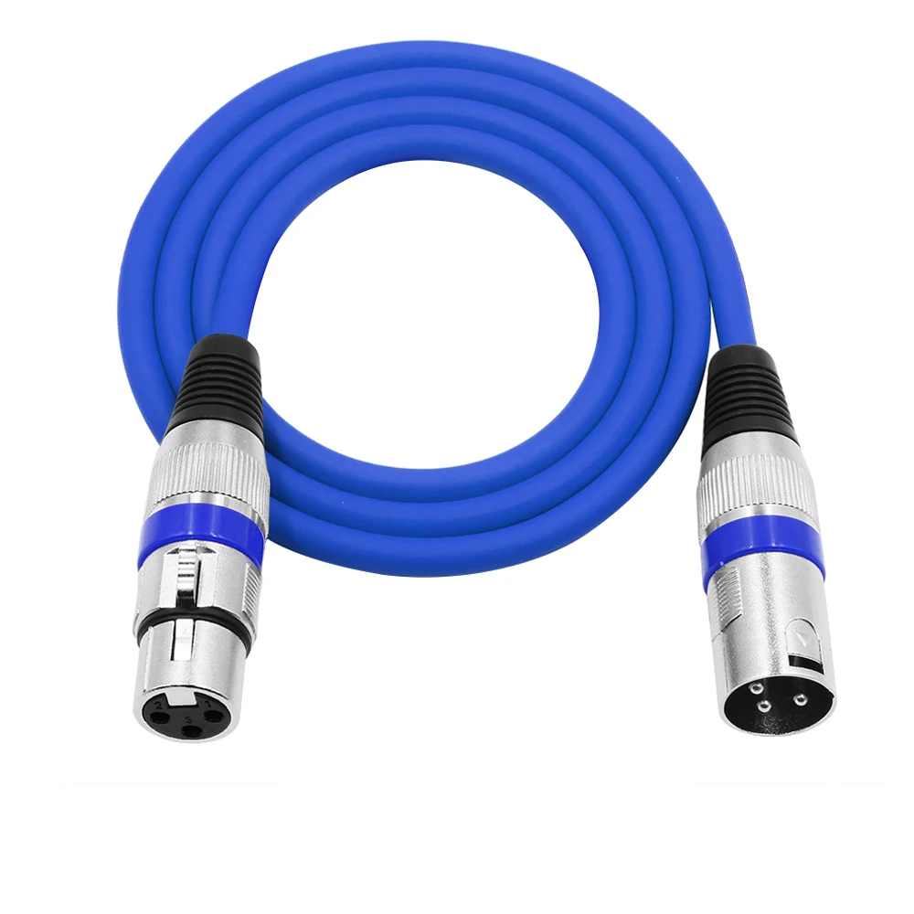 Lballist XLR кабель Мужской и Женский аудио фольга Плетеный экранированный для