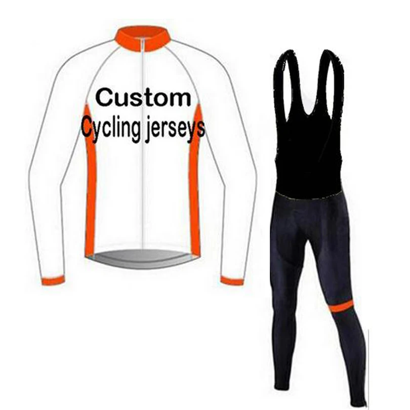 

Custom Long-sleeved Clothing Bike Clothing / Autumn Professional Team Custom Bicycle Jersey Bicycle Clothing 3D GEL