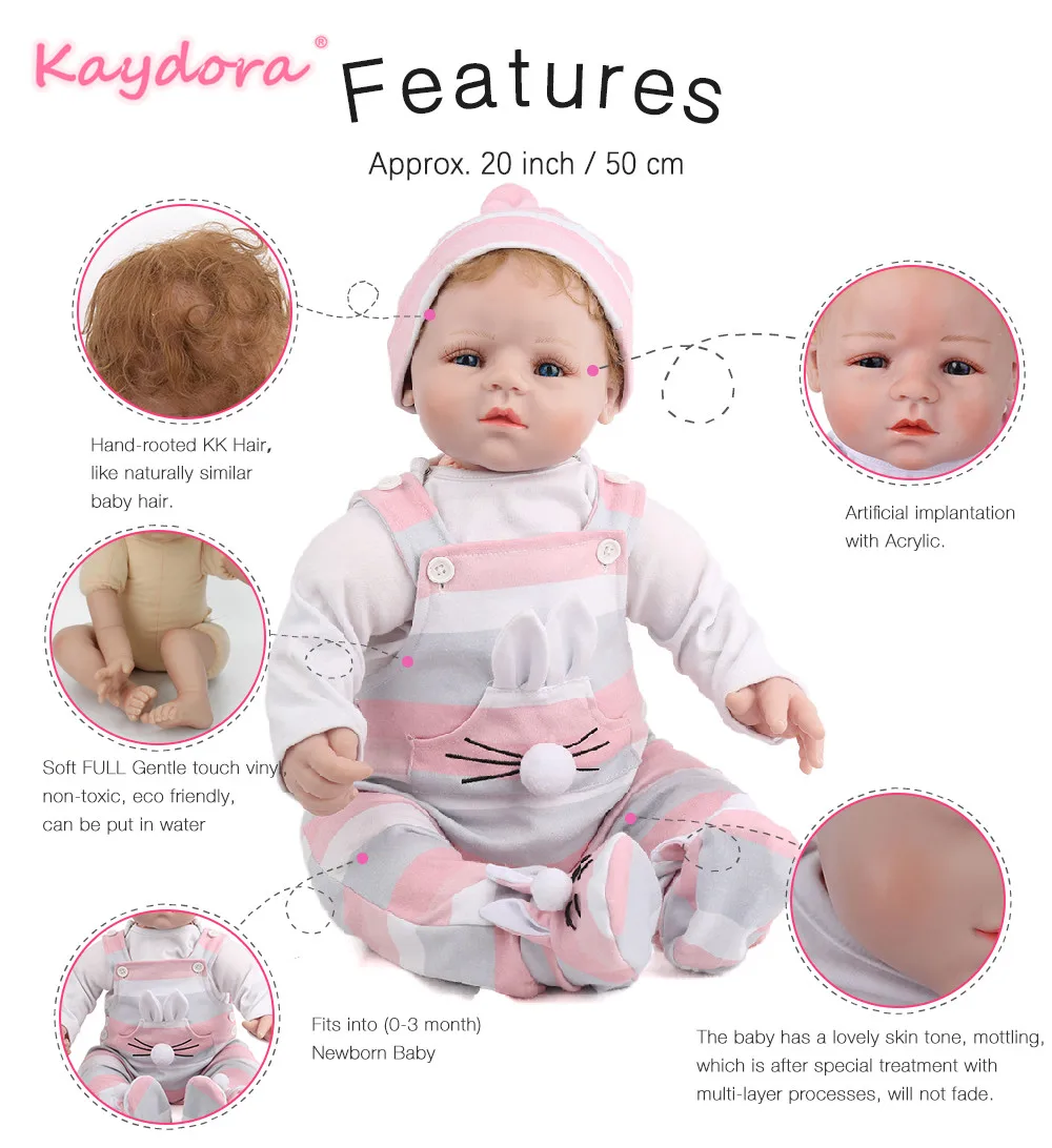50cm baby doll
