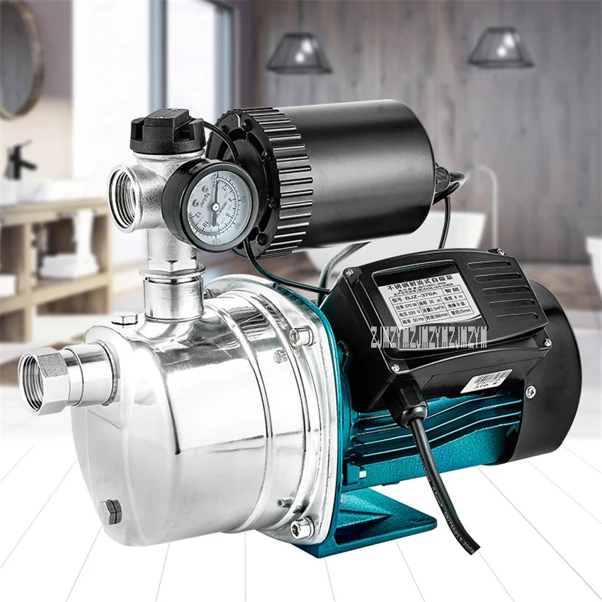 

FUJ-370EA-1 Fully Automatic Stainless Steel Impeller Pressure Booster Pump 370W/550W Household Tap-Water Self-Priming Pump 220V