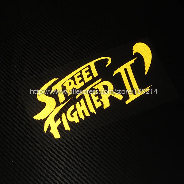 

Street Fighter II Motorcycle Auto SUV Sticker Decals Waterproof Reflective YYY05