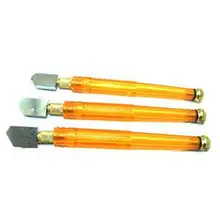 Желтый практичный дизайн стекло резак резки диапазон 2-5 мм/Стекло Режущий инструмент для пластика с ручкой