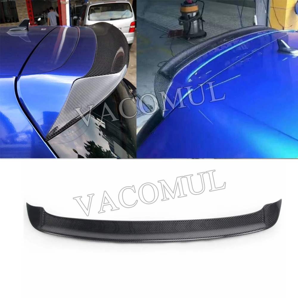 Задний спойлер на крышу из углеродного волокна крылья для Volkswagen VW Golf 6 MK6 VI GTI R20 2010