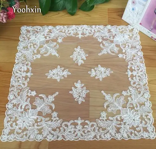 

HOT embroidery place table mat cloth lace pad pot cup mug holder drink doilies Coffee coaster Christmas dining placemat kitchen