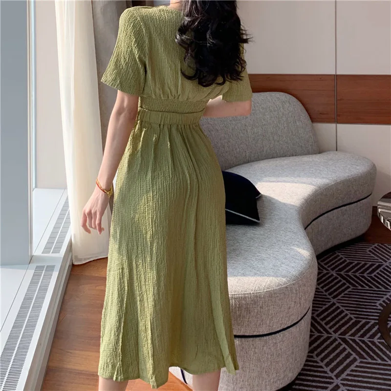 2 قطعة الصيف مجموعة المرأة الصلبة زر المحاصيل الأعلى والتنورة مجموعة عالية الخصر عارضة Saia خمر أنيقة سبليت وتتسابق Jupe مجموعات f627