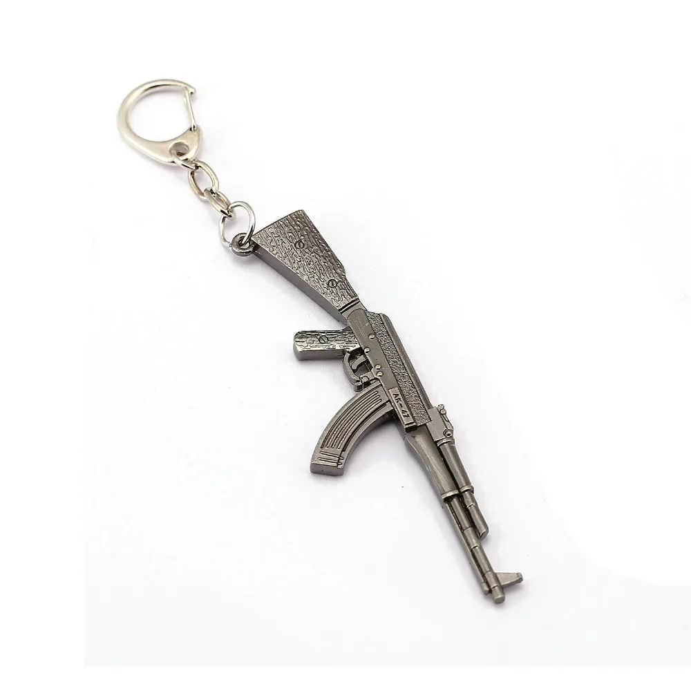 Buy Game BATTLEGROUNDS Keychain AK47 17 Style Gun Key