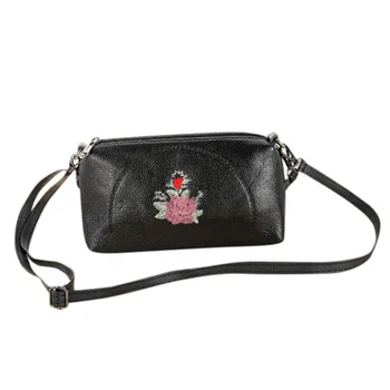 

Maison Fabre Brand Handbag Women Fashion Embroider Multifunction Single Shoulder Messenger Bags PU Leather Zipper Cross body Bag