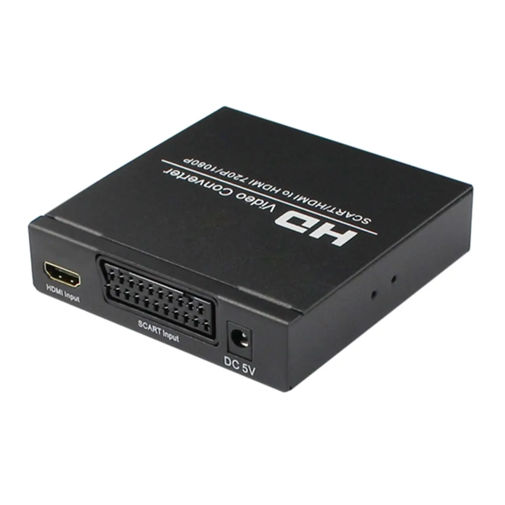 Из SCART в HDMI конвертер адаптер Upscaler + полный HDMI1080p аудио/коаксиальный выходной