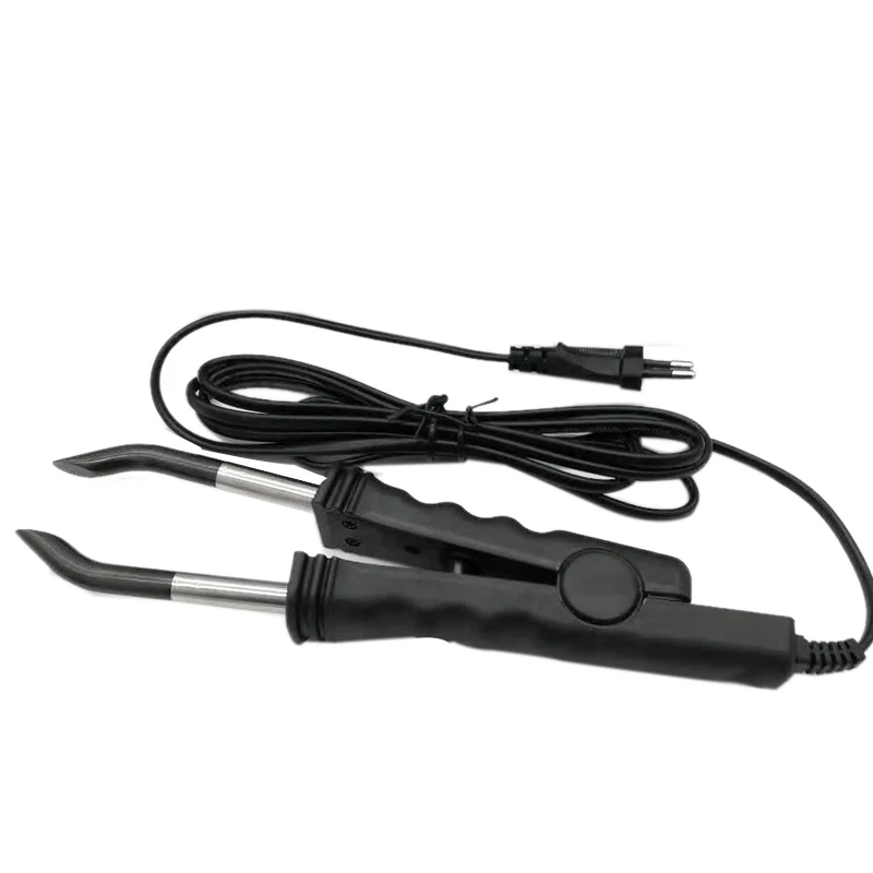 Hair Extension Iron Keratin Bonding Tools Heat Connector Eu Plug
