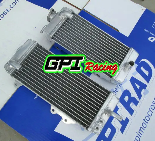 Большой алюминиевый радиатор для Кавасаки kxf250 KX250F KXF 250 09 10 11|dirt bike radiators|radiator bikebike