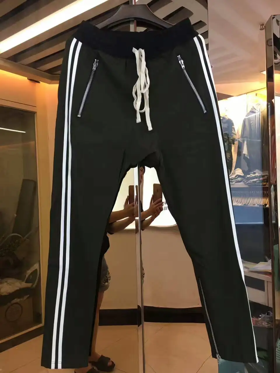 fog striped pants