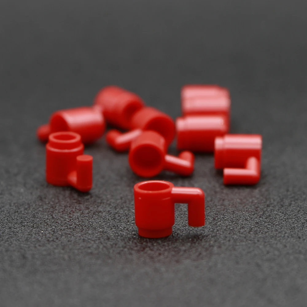 Compatible Legoed cup red