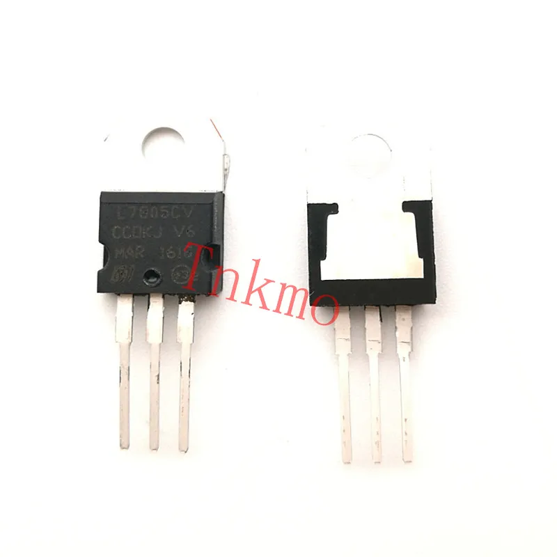 100pcs L7805CV L7805 7805CV voltage regulator 5V 1.5A TO 220 new ...