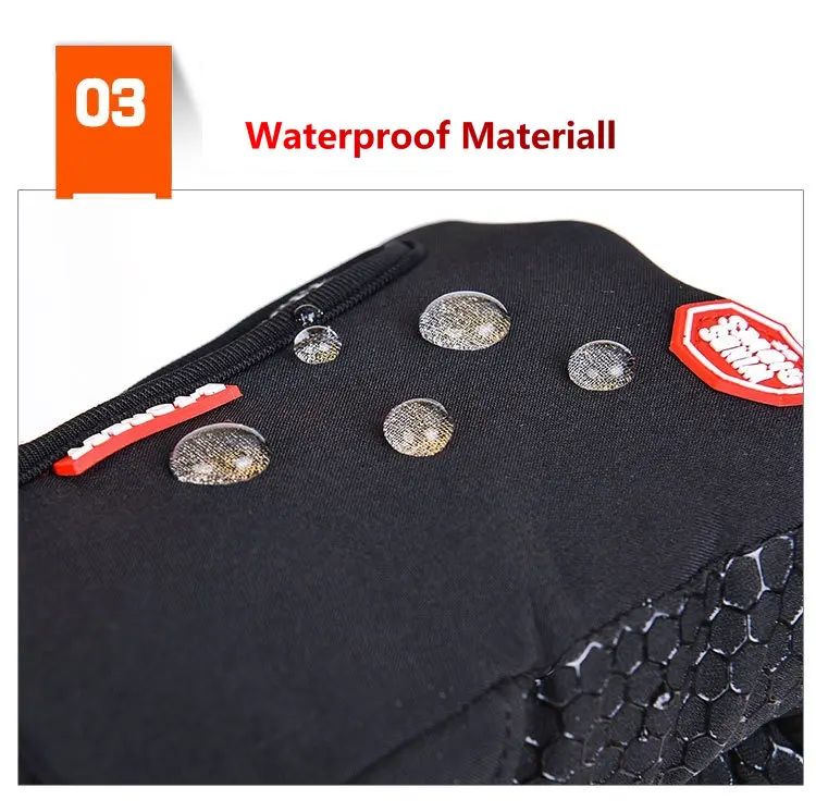 Zipper Closure Polar Fleece Thermal Fishing Gloves Anti-slip Silicone Gloves Touch Screen Waterproof Winter Gloves for Fishing (2)