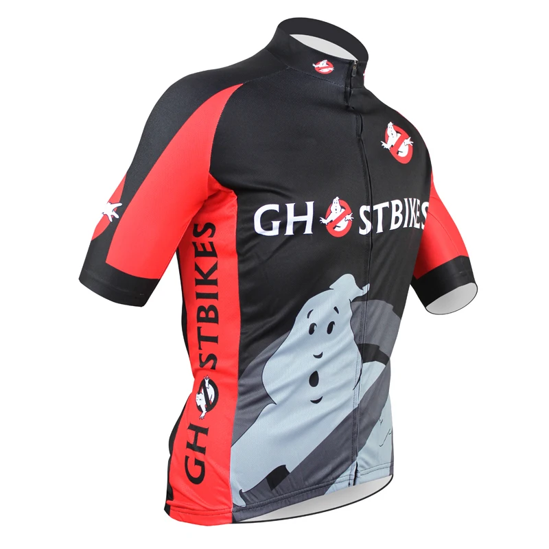 GH STBIKES New Cranky Old Bastard Ghost SportsWear Mens Cycling Jersey Cycling Clothing Bike Shirt Can Customize Ciclismo Team