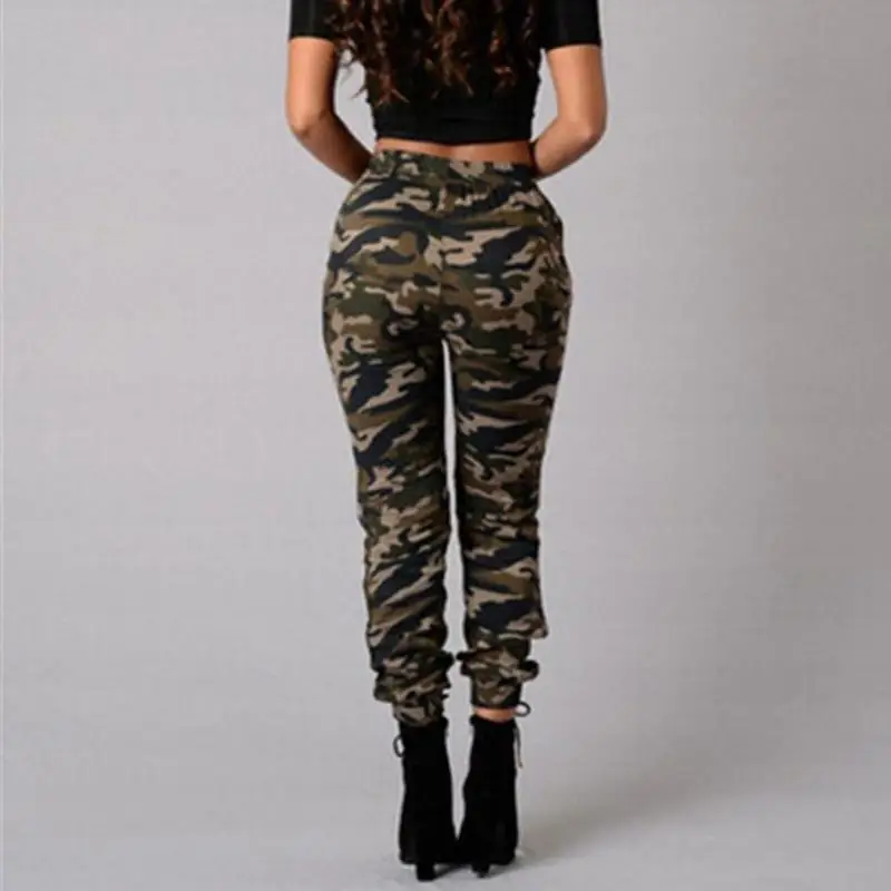 army printed trousers