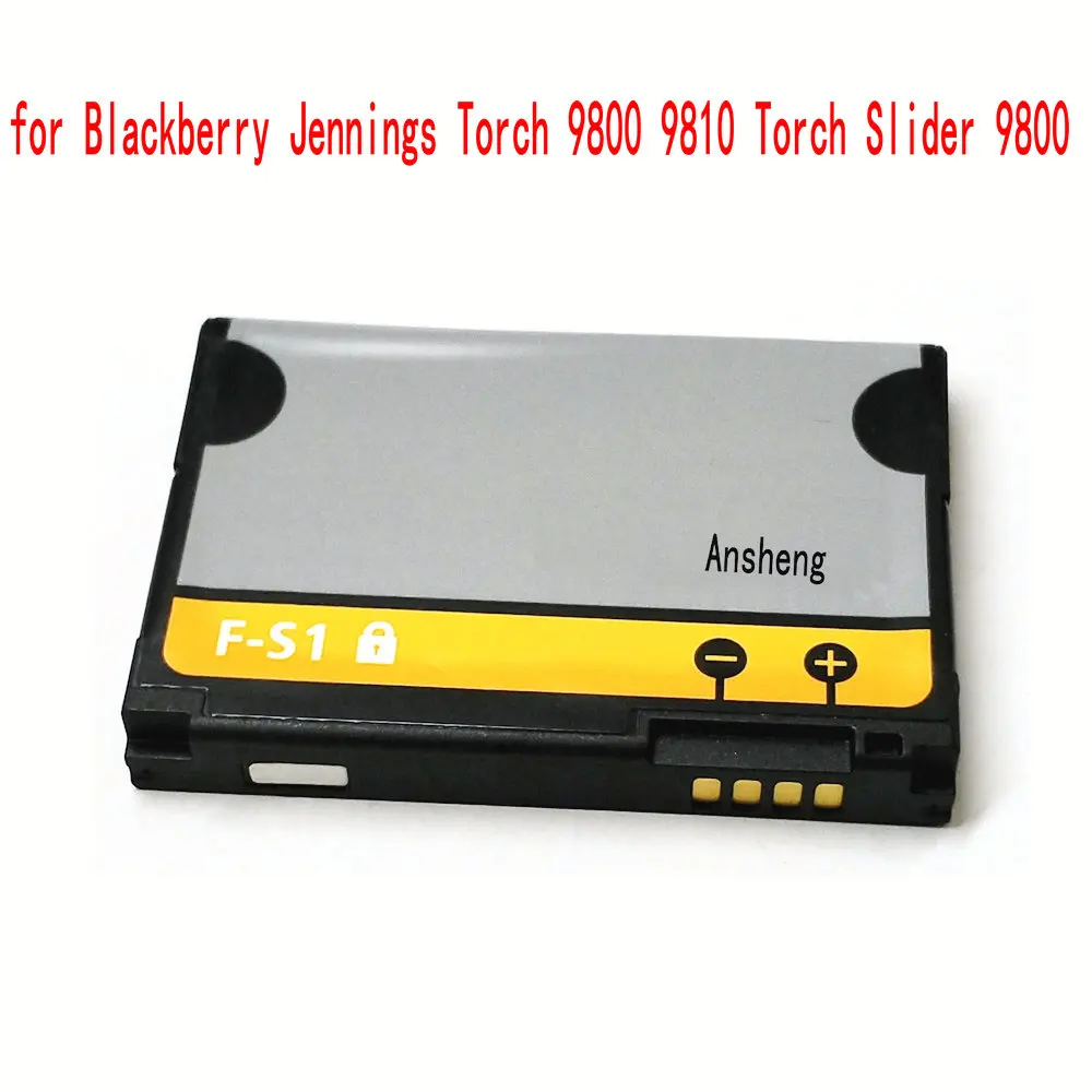 Batteria Originale F-S1 Fs1 1270Mah Per Blackberry Jennings Torch 2 9800 9810 Torch Slider 9800 Cellulare