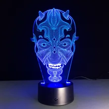 Usb Led Новинка 3d светильник, светильники, светильник, Usb Led 3d лампа для шкафа, ночник, лампа, ночной Светильник для ребенка