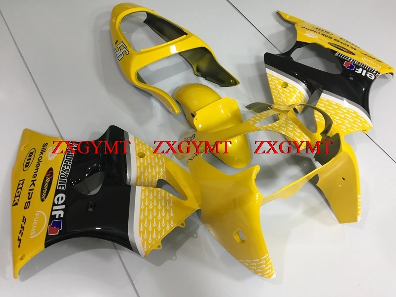 

Fairings for ZX6r 636 2000 - 2002 Abs Fairing Ninja ZX-6r 2002 Yellow Black Raindrops Bodywork ZX6r 636 2000