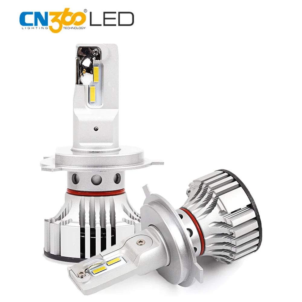 CN360 2PCS Led Auto Bulbs H4 HB2 9003 Car font b Lamp b font Super Bright