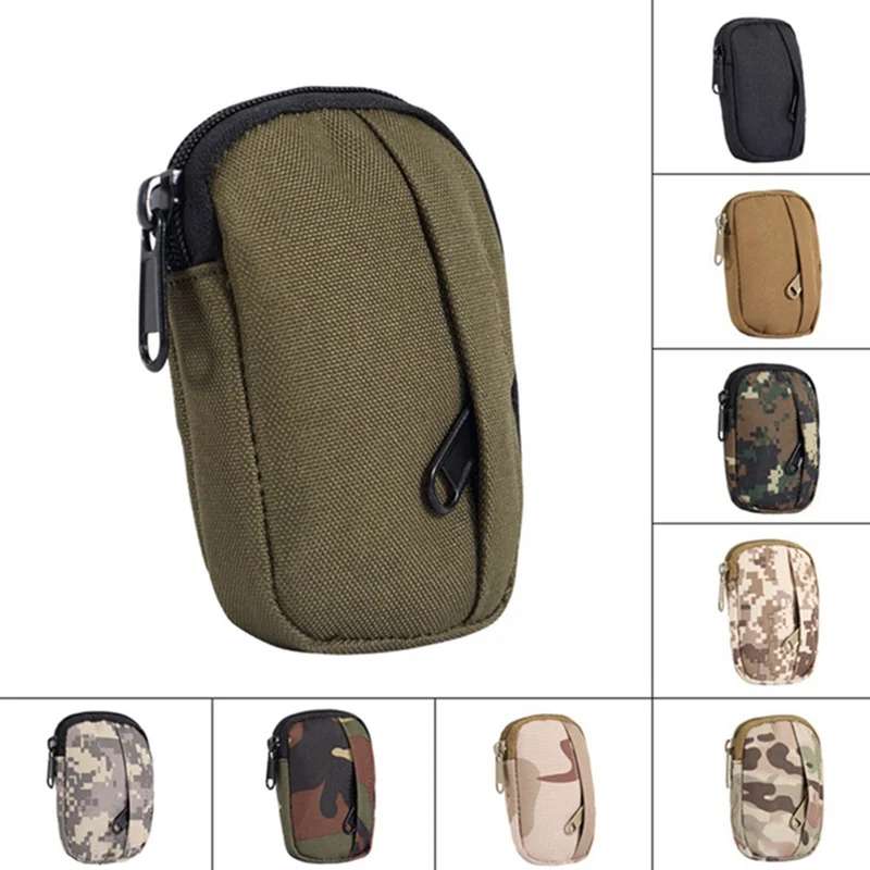 Hunting EDC Pack Military Functional Camo Bag Molle Pouch Small Practical Coin Purse Military Tactical Bag Camping Hiking Pouch