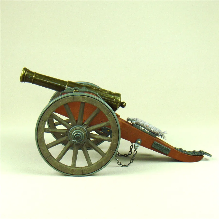 

Antique Napoleon Iron Artillery Gun Replica Model Handmade Metal Cannon Miniature Novelty Decor Souvenir Gift and Craft Ornament