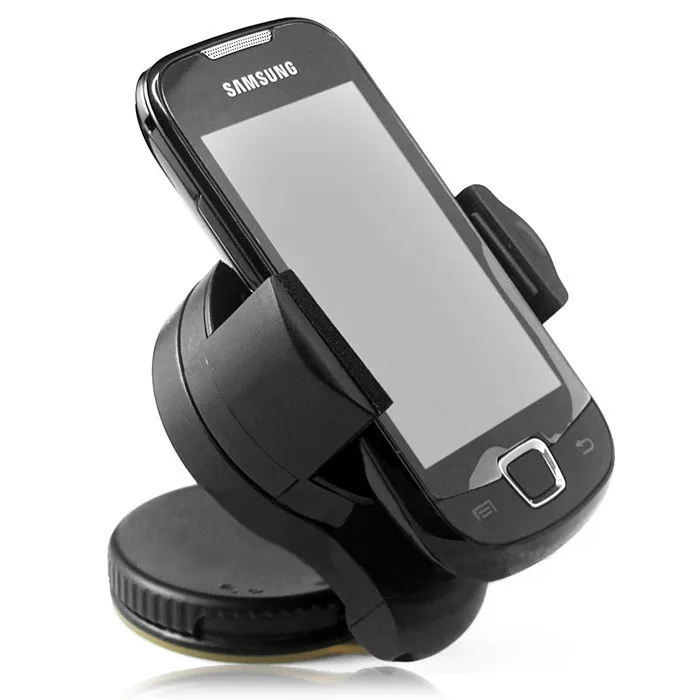Universal 360degree spin Car Windshield Mount cell mobile phone Holder Bracket stands for iPhone5 4S for samsung Smartphone ZK93 universal 360 degree rotatable mobile phone stand holder mount for car black
