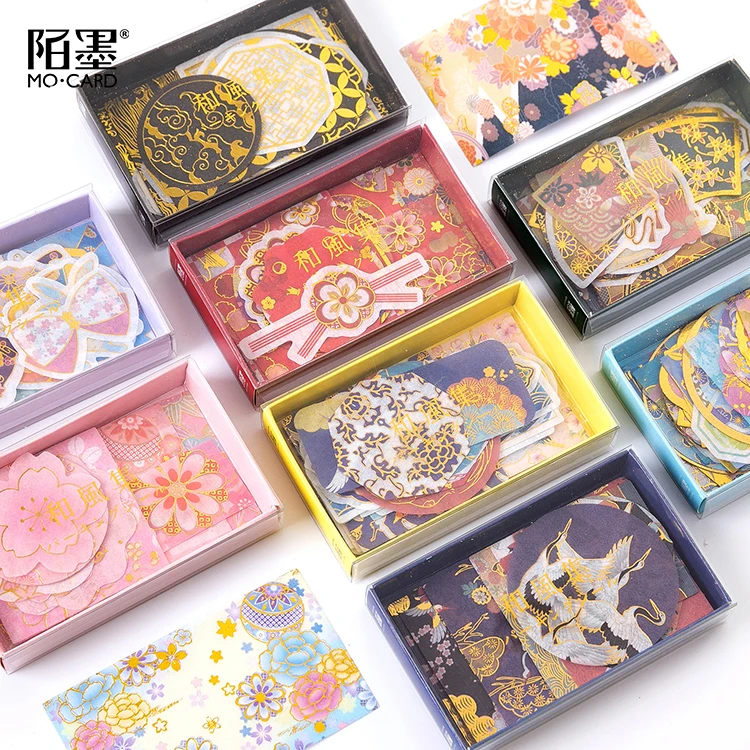 

Chinese Palace Style Stickers Bag Bronzing Scrapbooking DIY Decoration Bullet Journal Sticker Accessories Student Stationery