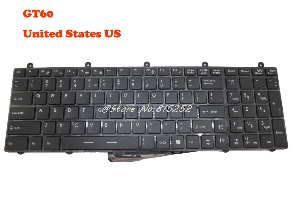 

Laptop Keyboard For MSI GE60 2PL-269XCN 2PL-403XCN 2PL-404XCN 2PL-405XCN 2QD-1076XCN 2QD-894XCN 2QE-1073XCN English