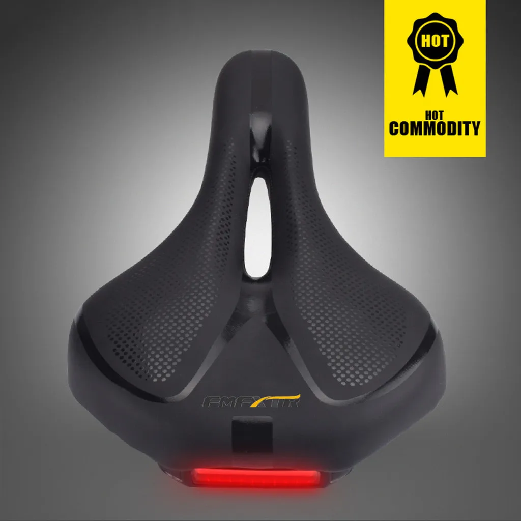 

Comfort Wide Road Bike Bicycle Gel Cruiser Extra Sporty Soft Pad Saddle Seat