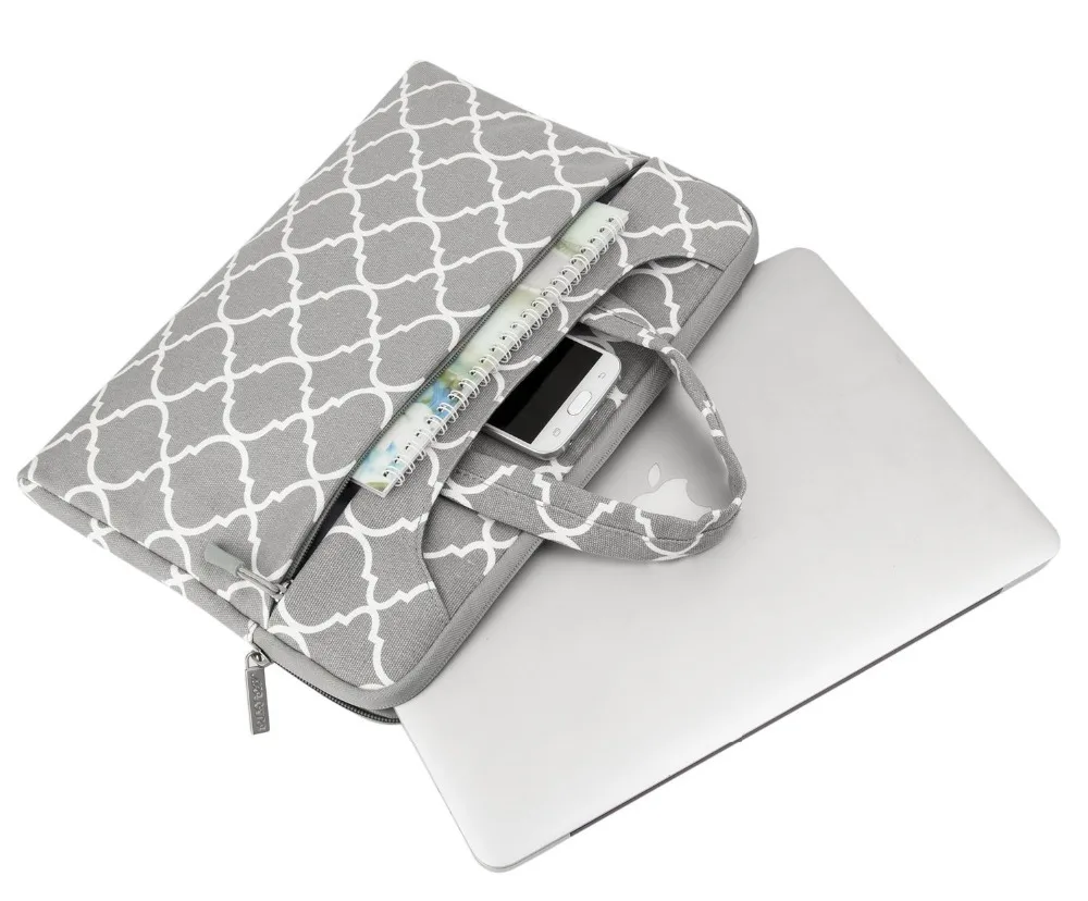 MOSISO холст ноутбук сумка через плечо с ремешком для Macbook Air/Pro/Asus 11 13 14 15 15,6 дюймов тетрадь компьютер сумки Портфели