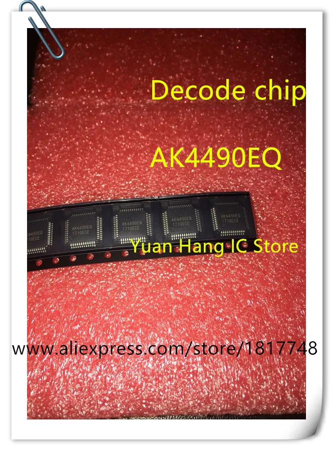 5 шт./лот AK4490 AK4490EQ LQFP-48 IC chip для декодирования аудио новый оригинальный |