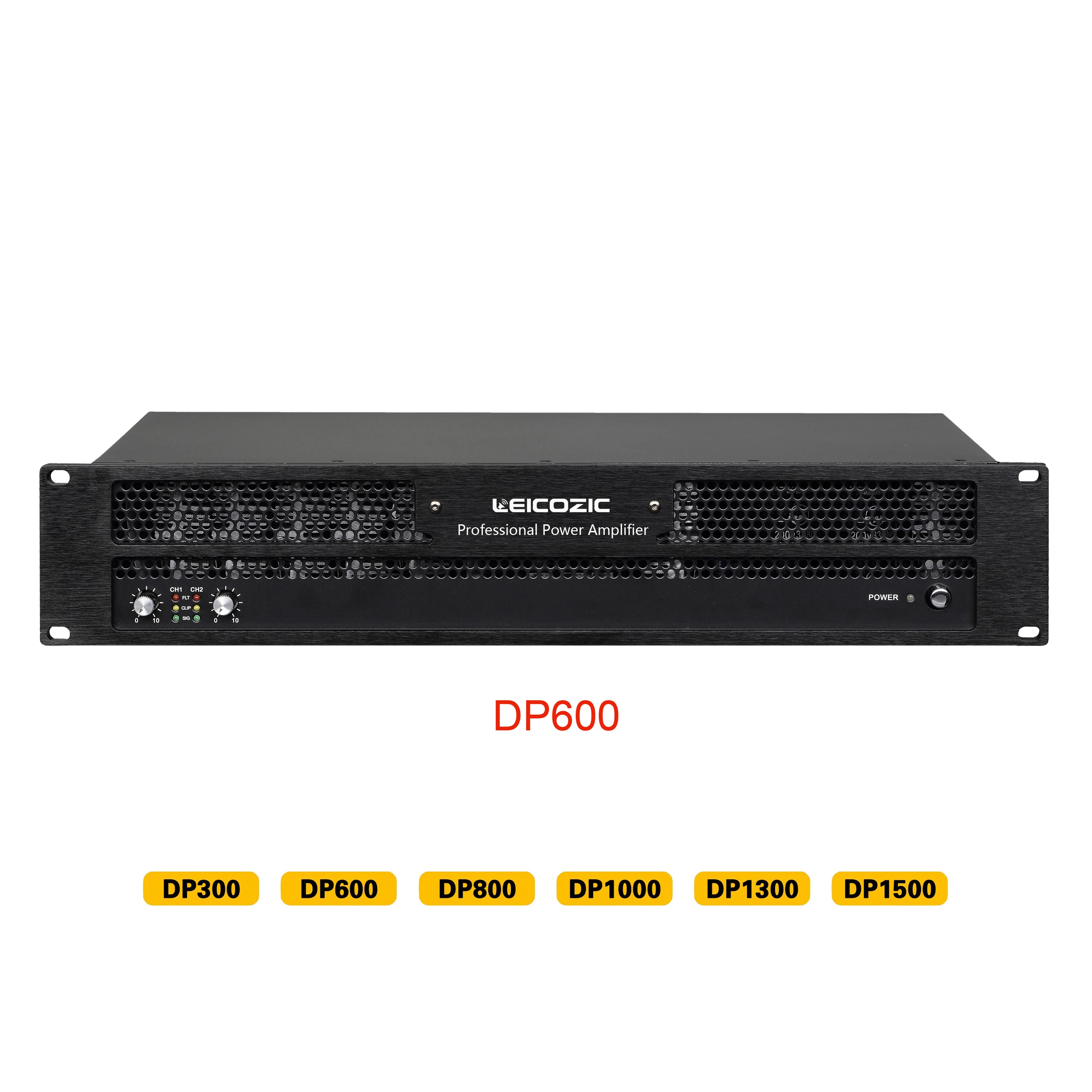Leicozic DP600 профессиональный аудио усилитель 600 Вт x2 усилитель мощности для сцены pro аудио-усилители для церкви, свадьбы, пабов, студии